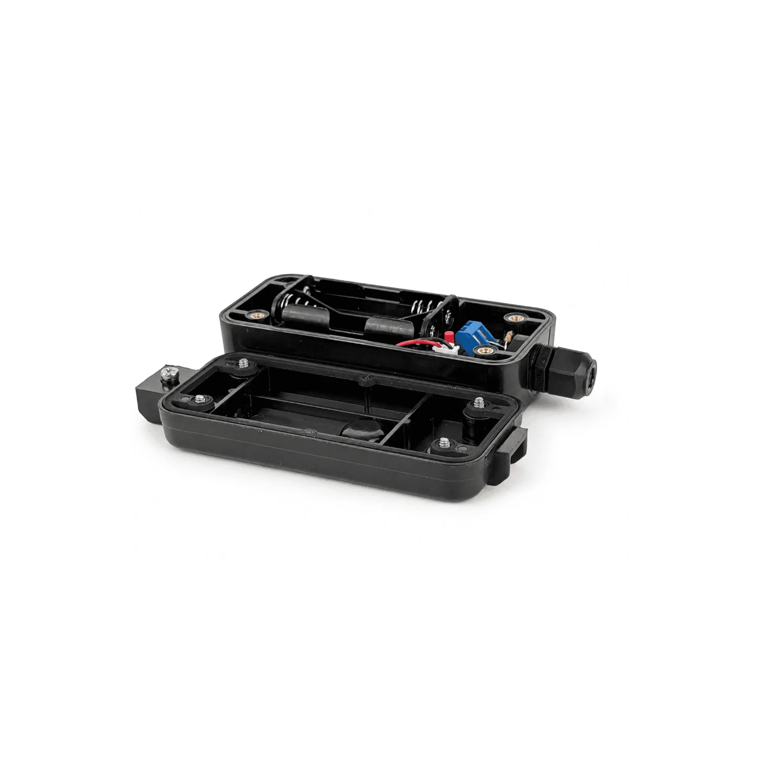 WEL-200 wireless safety edge link, opened housing