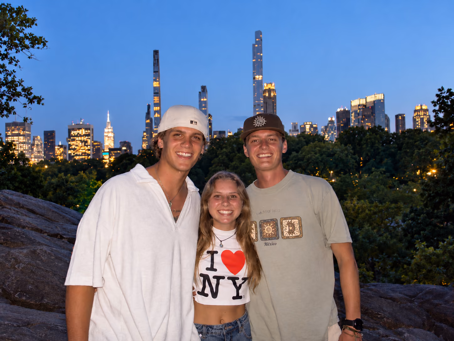 Australian students celebrating together at AmeriCamp AU summer camp in USA.
