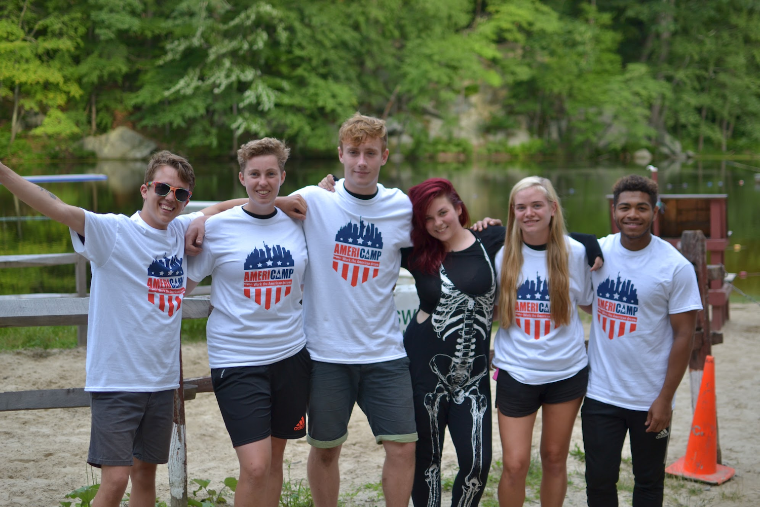 Americamp Counsellors group photo