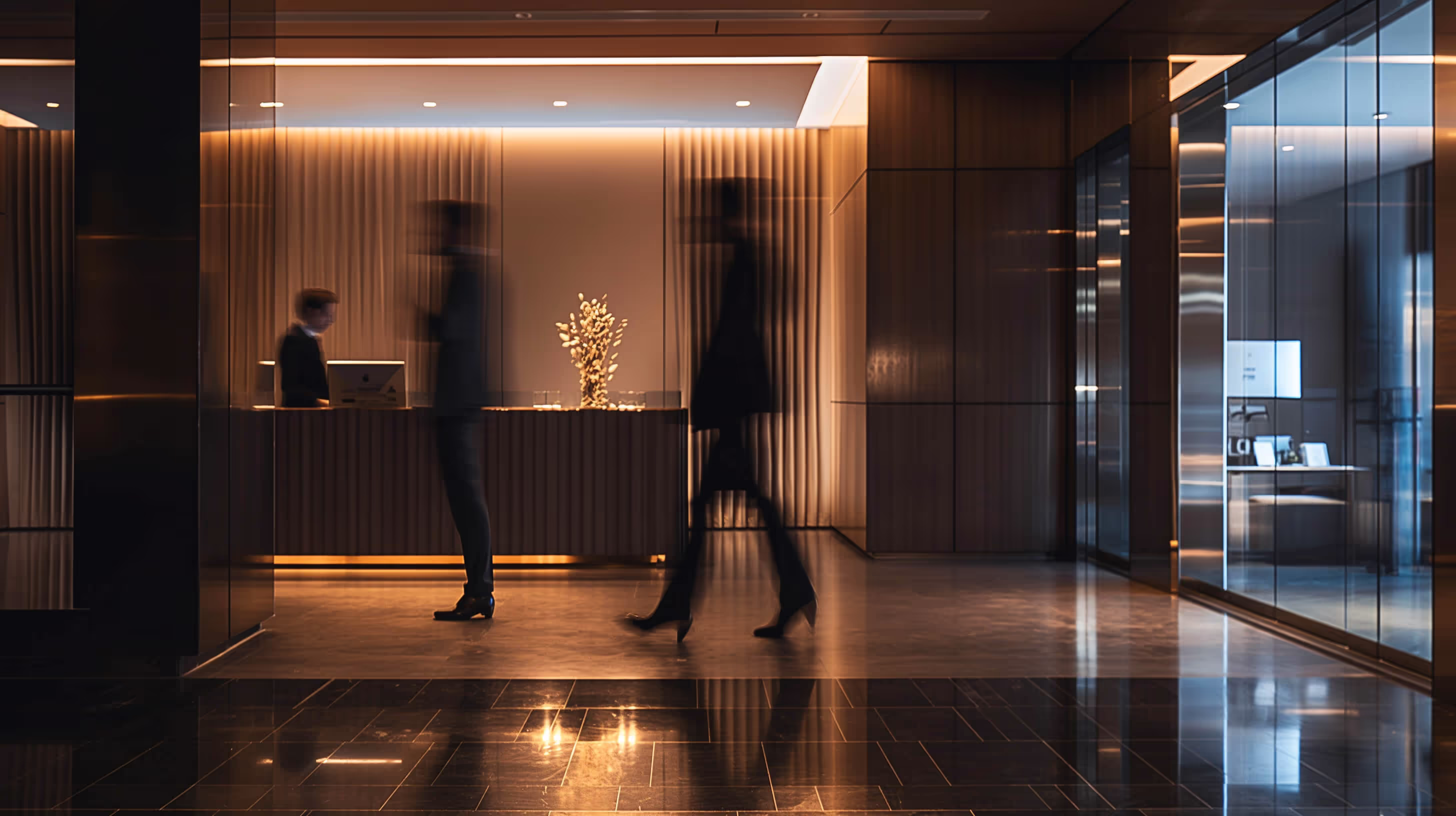 Law office lobby