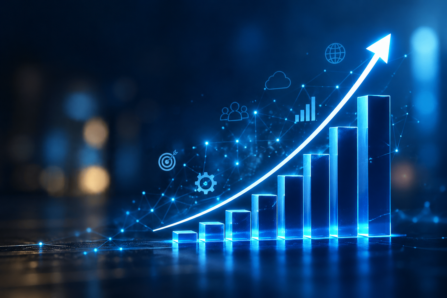 Digital growth support service helping businesses improve online acquisition, visibility and performance