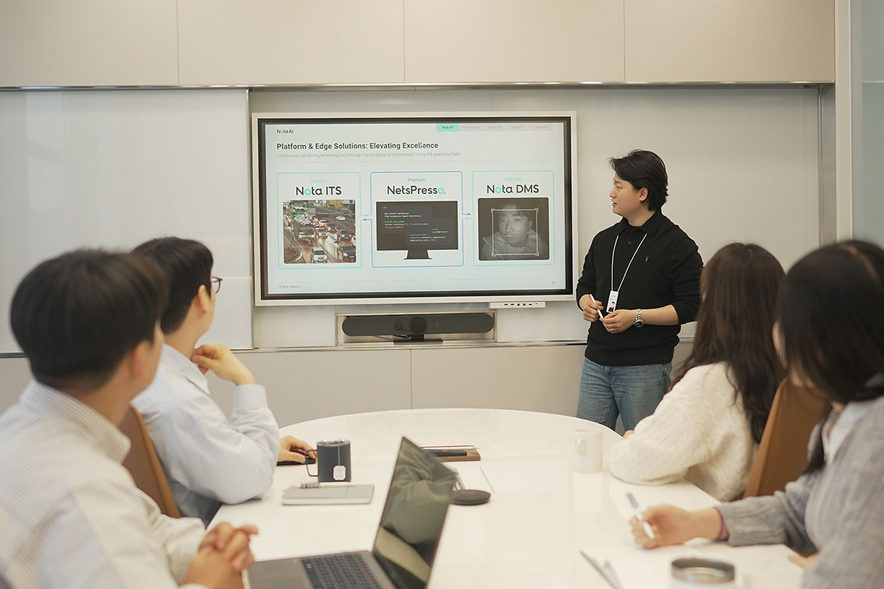 Cameras and microphones installed in every meeting room