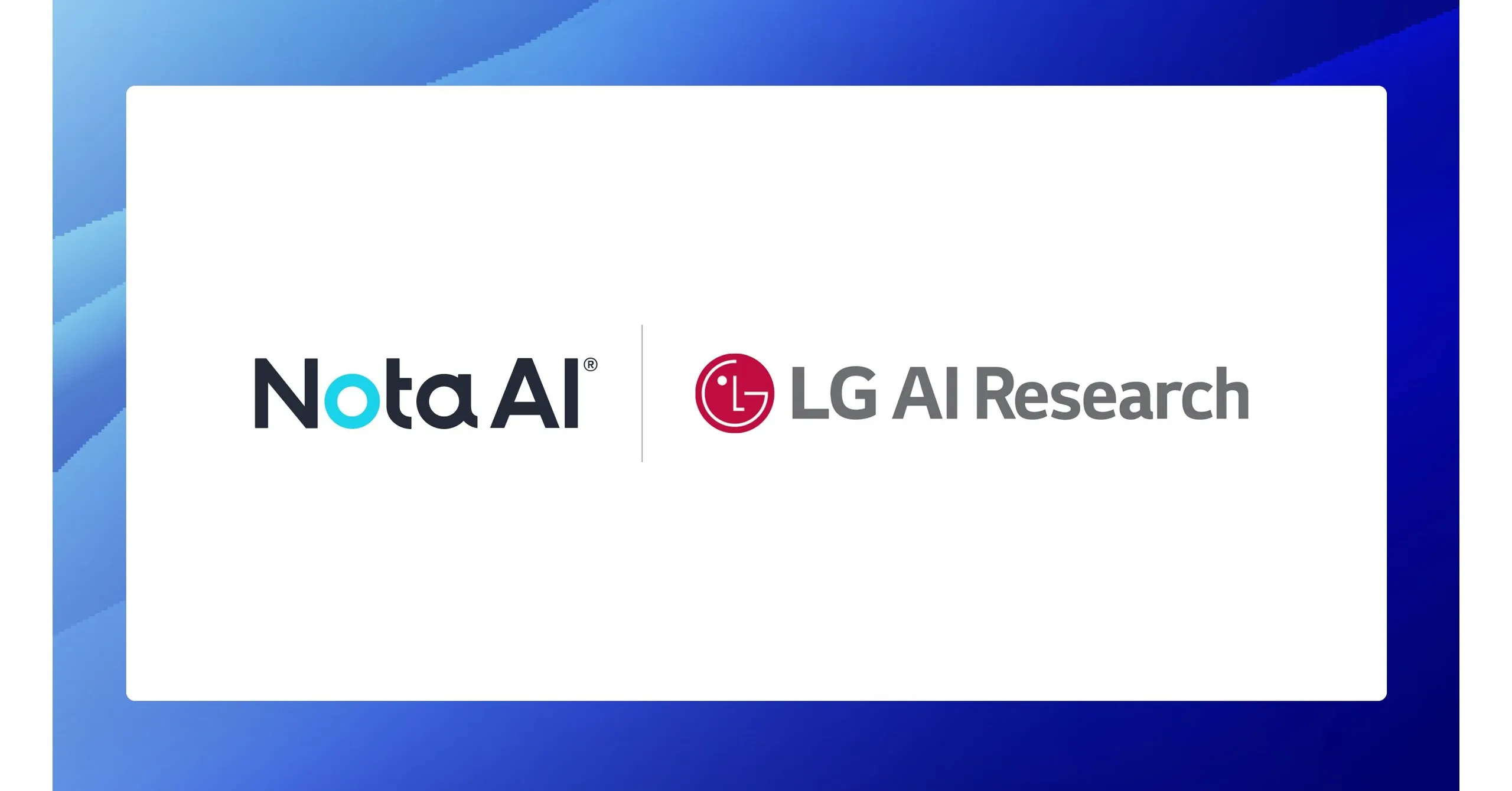 Nota AI Signs EXAONE Commercialization Partnership with LG AI Research to Accelerate LLM Adoption Through AI Model Compression Technology
