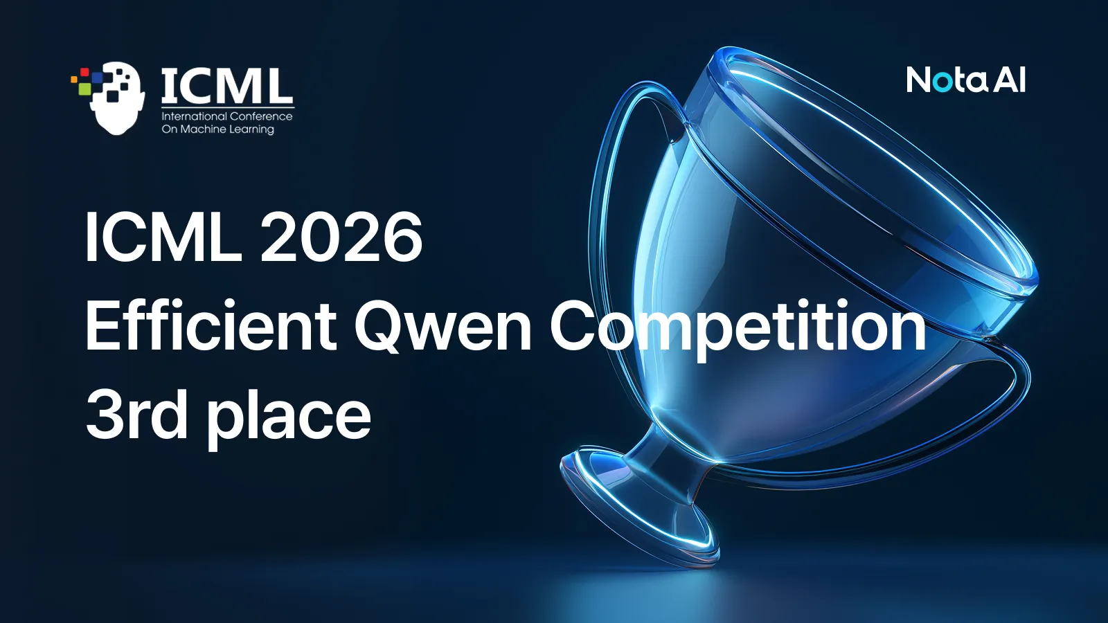 노타, 세계적인 머신러닝 학회 ‘ICML 2026’ 챌린지서 3위… 글로벌 오픈소스 AI 모델 ‘Qwen’ 최적화 기술력 입증