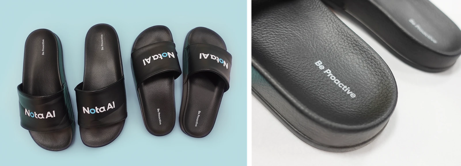 Slide your feet into your new slippers