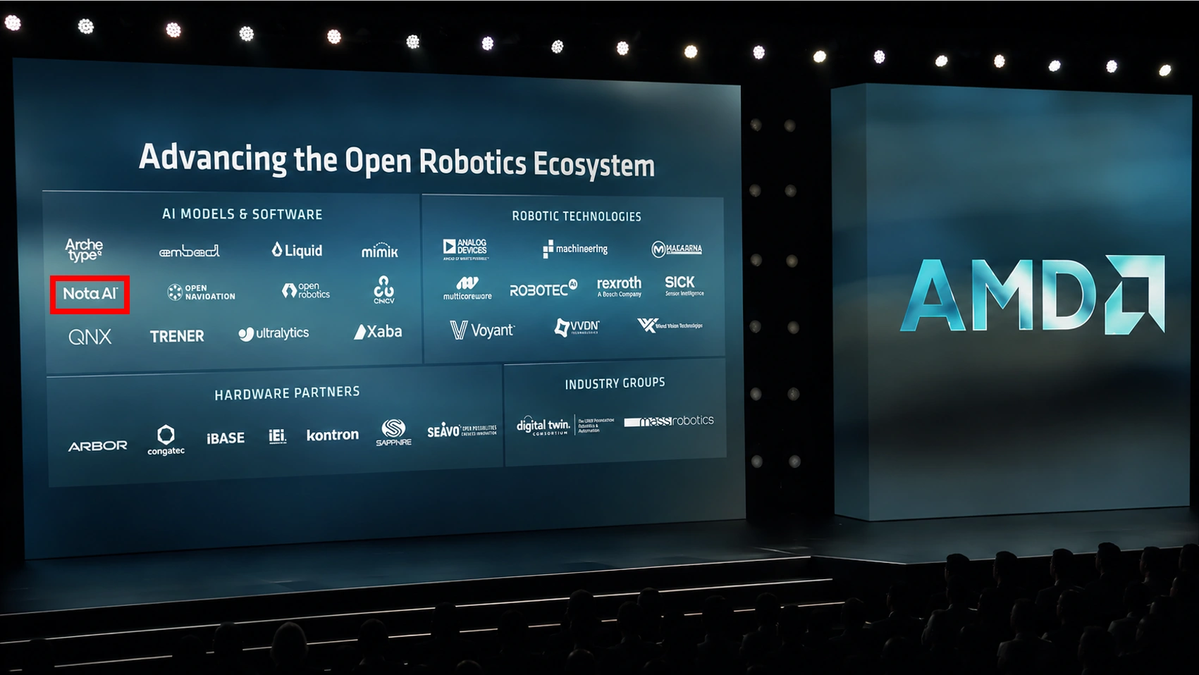 Nota AI Joins AMD's Robotics Partner Network as the Only Korean Company