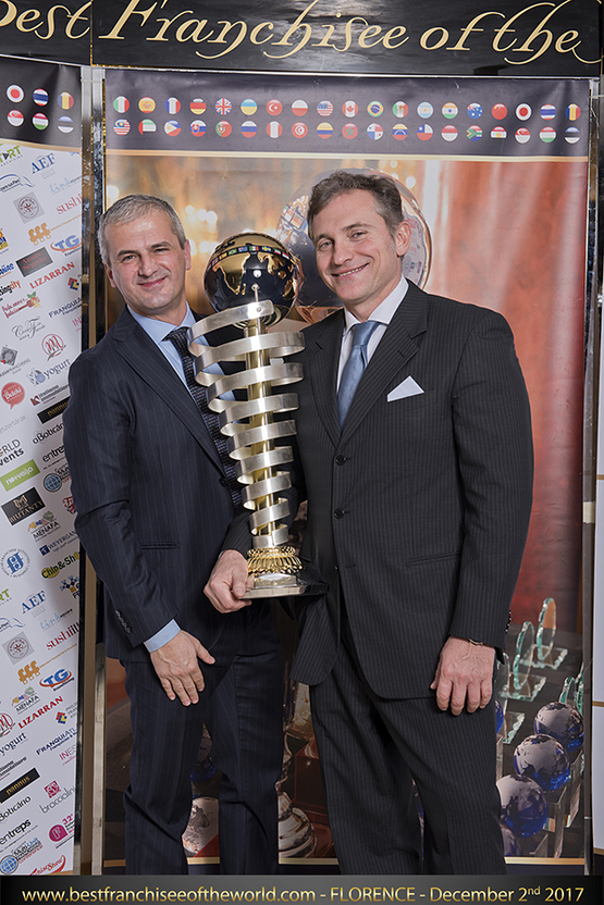 Alfredo Longo Best Franchisee Award