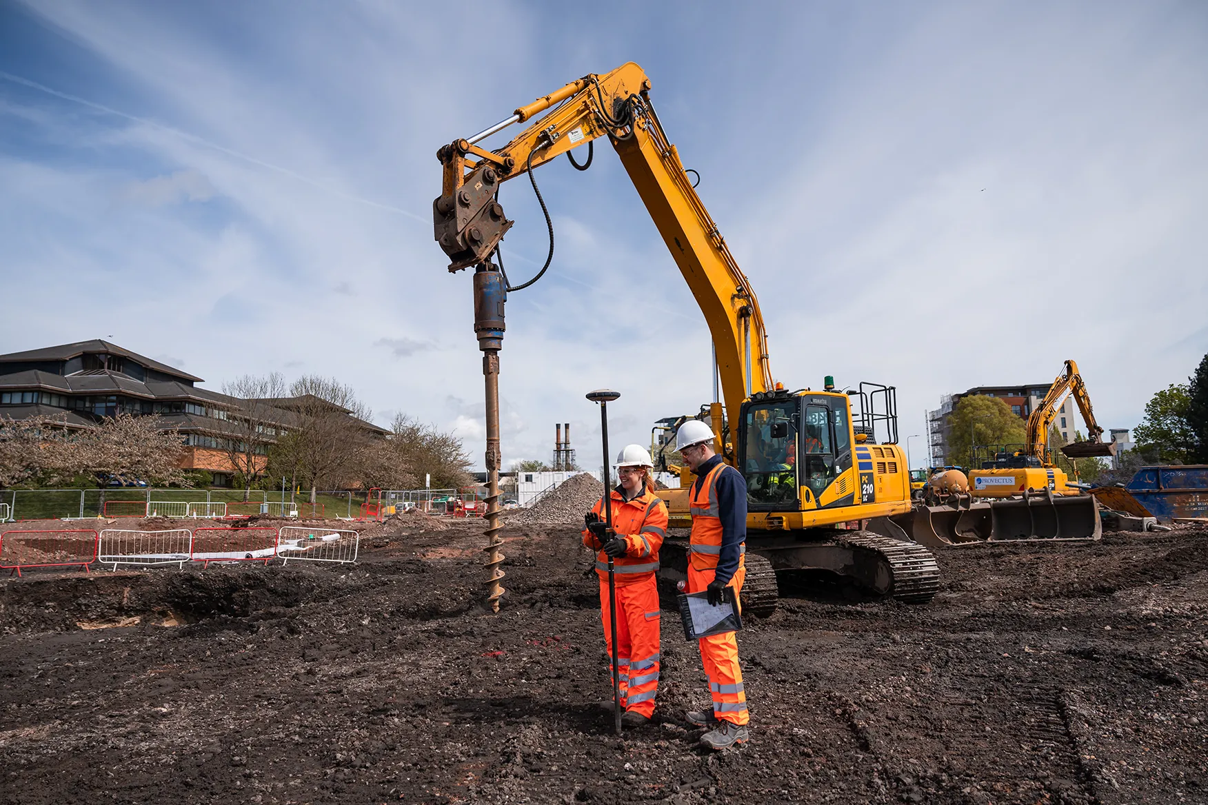 Drilling scene