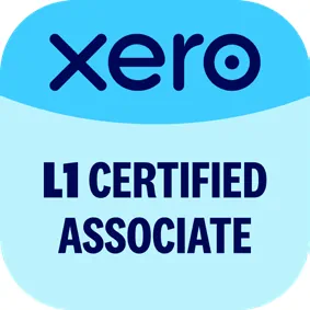 Xero L1 Certified Associate Badge