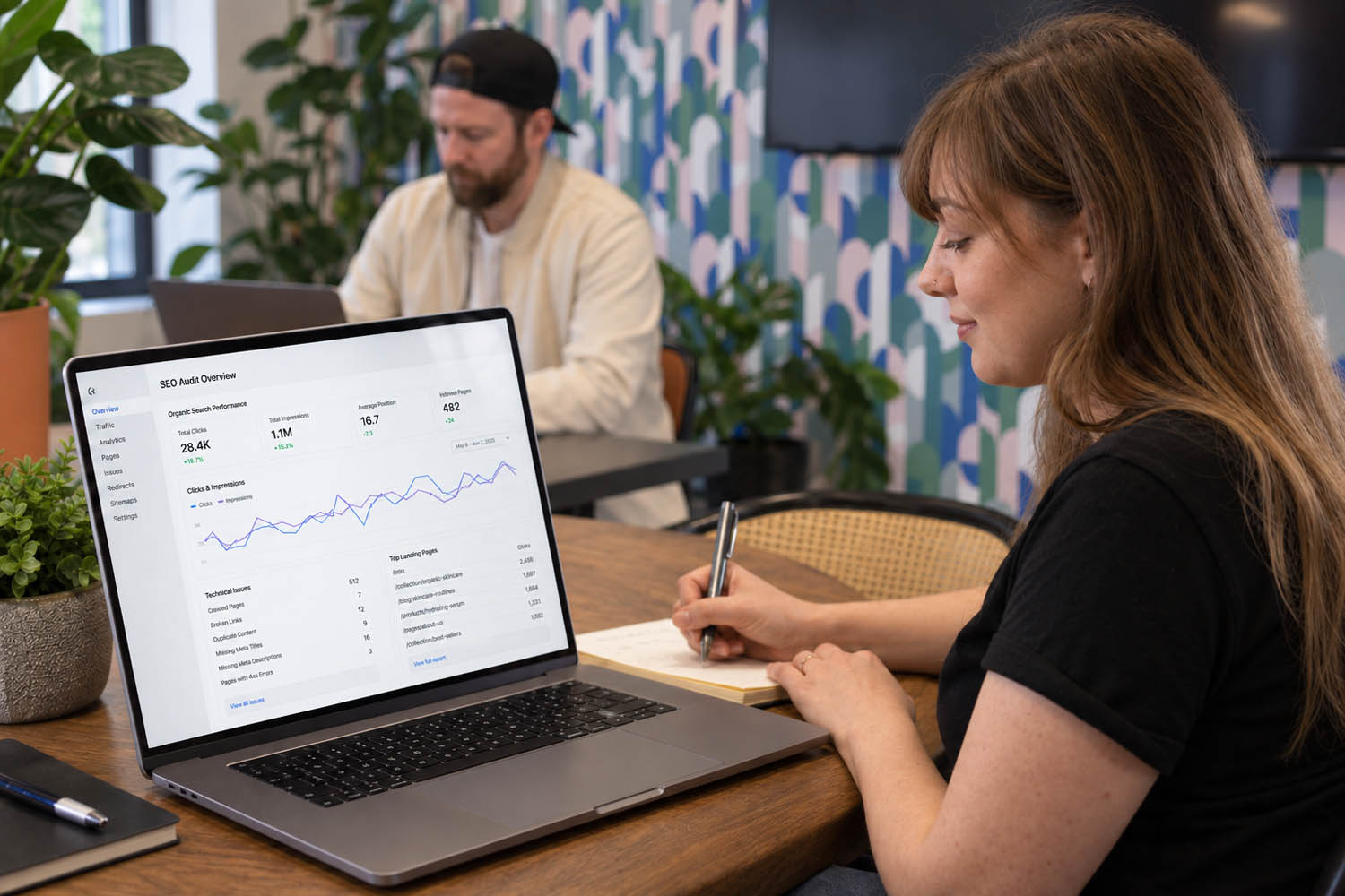 Reviewing search performance and planning SEO improvements