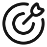 Icon of a pencil drawing a square with a diagonal line inside.