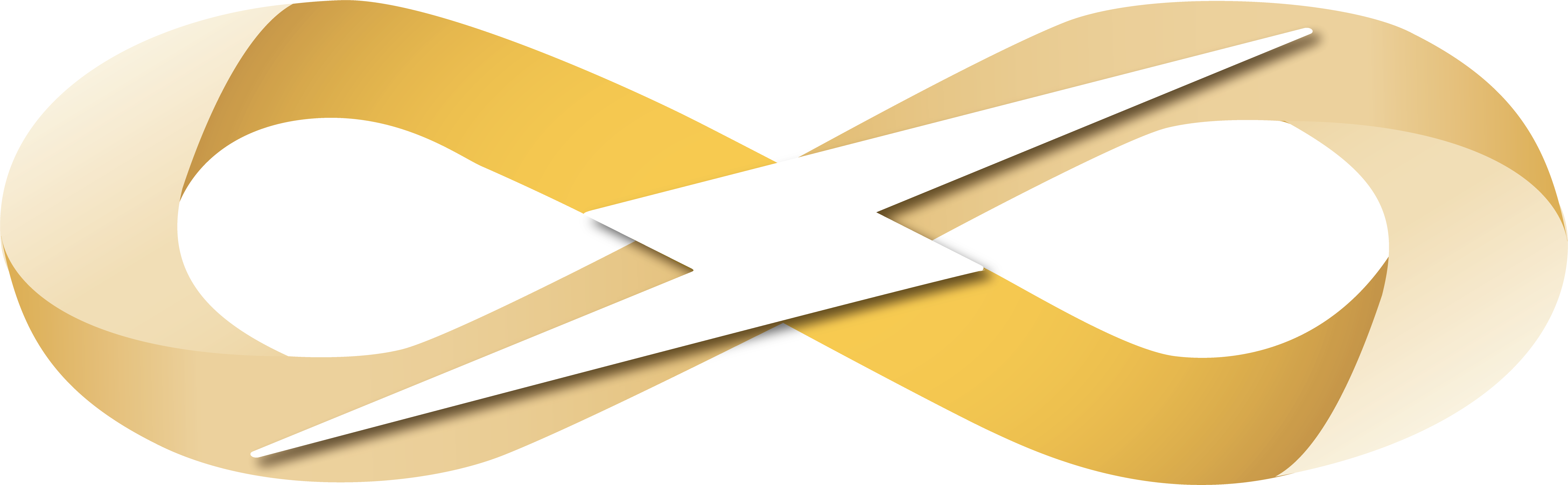 Brulé Électrique logo with 3D gradient infinity symbol and white lightning bolt.