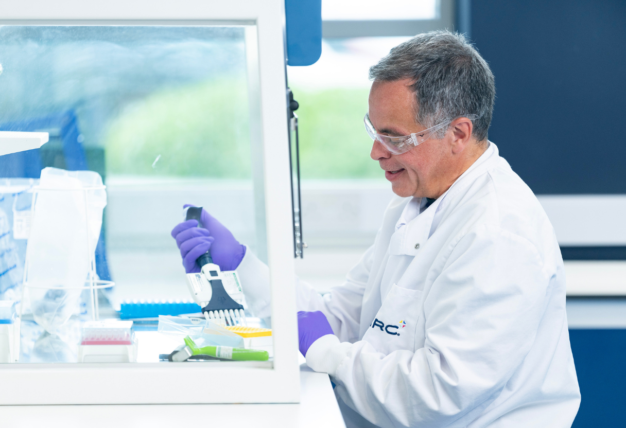 image of ai software in healthcare action in a lab environment