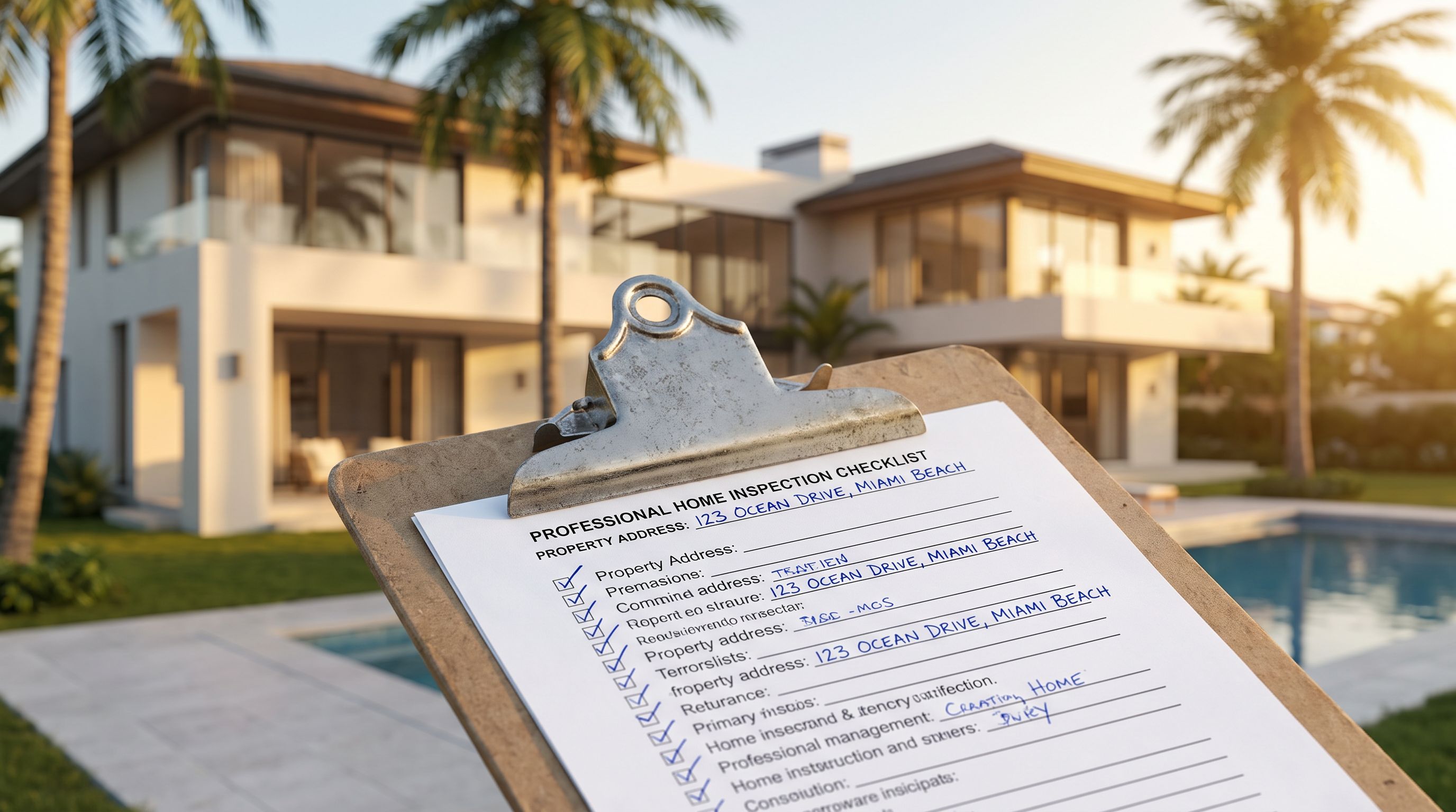Home watch inspection checklist — transparent pricing for Miami second home monitoring