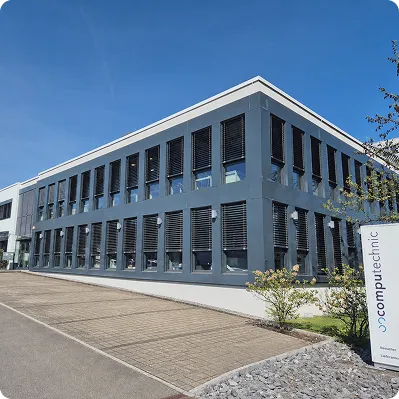 Modernes Bürogebäude der Computechnic AG – IT-Consulting Headquarters mit zeitgenössischer Architektur
