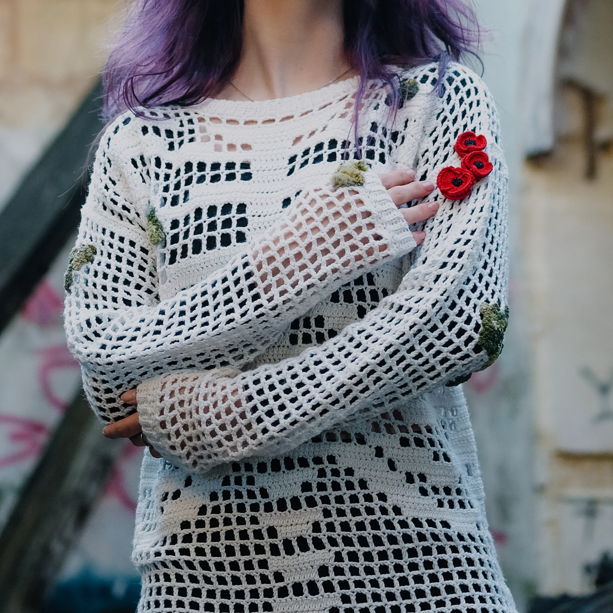 Atelier textile Maë-Li Procyon, tricot artisanal fait main à Bordeaux