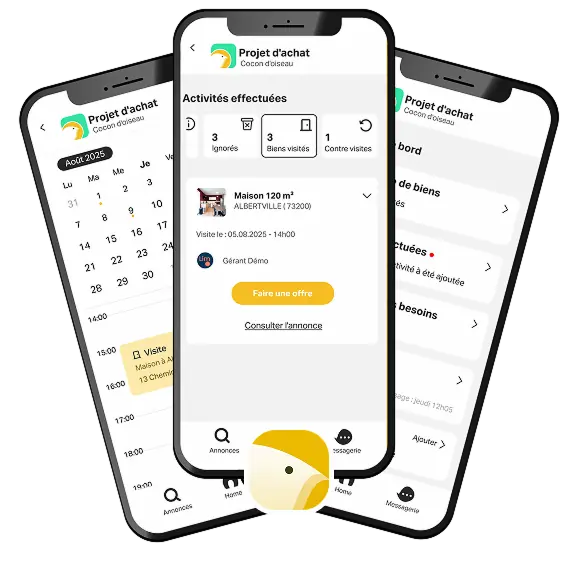 L'application mobile Ideeri l'espace client des agences immobilières