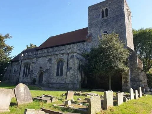 St Mary the Virgin church and churchyard in South Benfleet