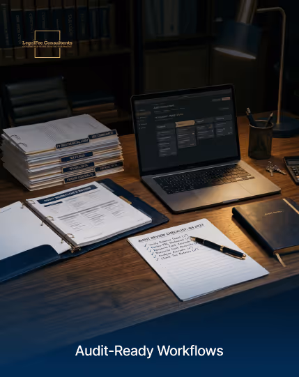 Audit Ready workflow