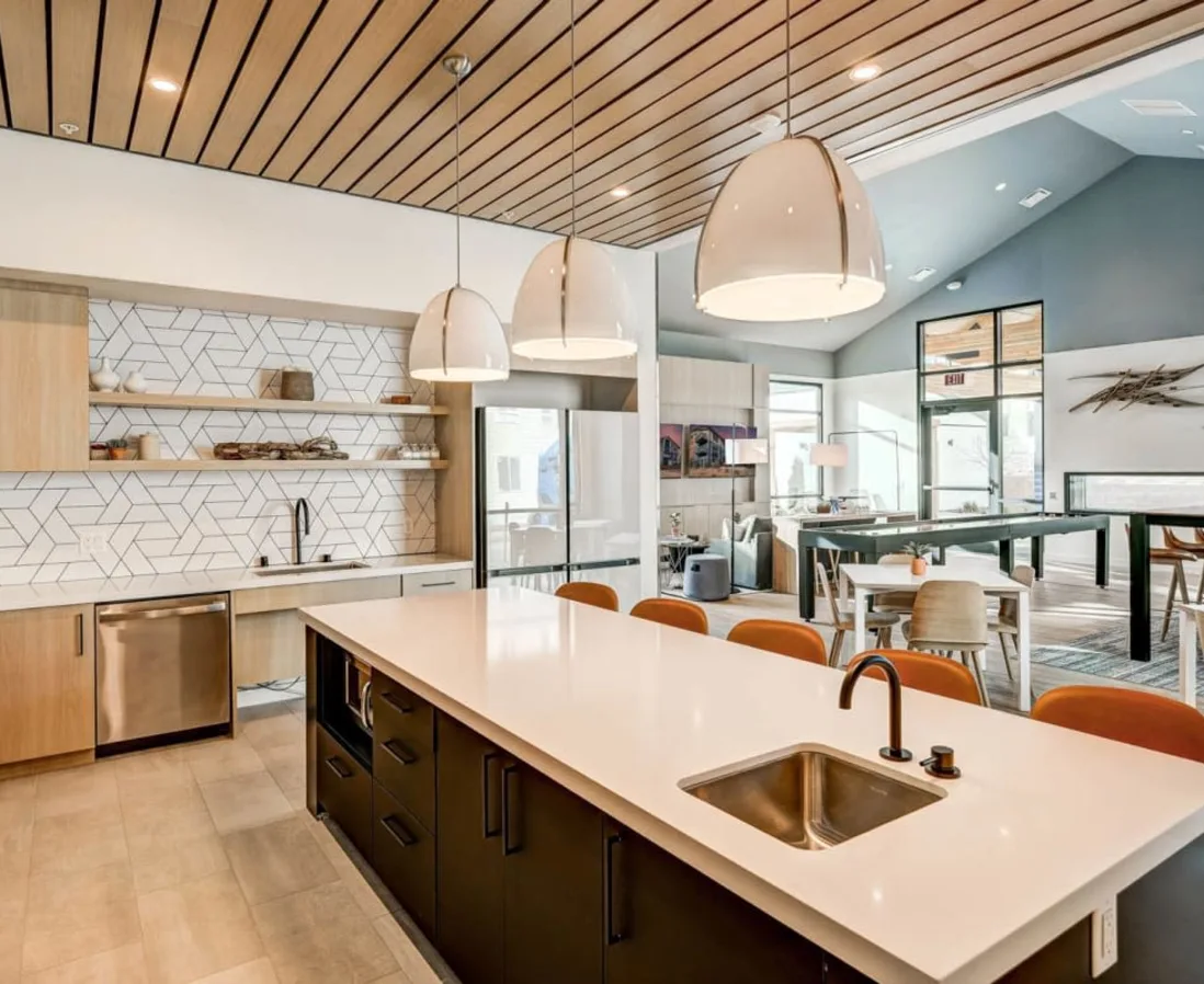 Clubhouse kitchen