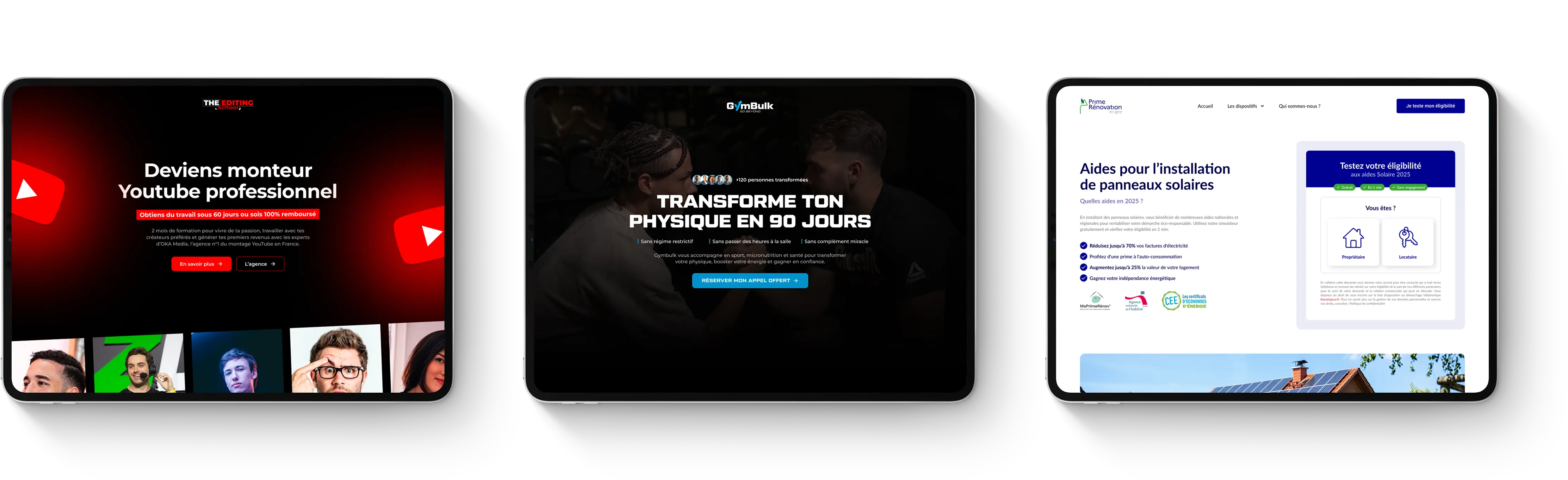 portfolio réalisation julien belley