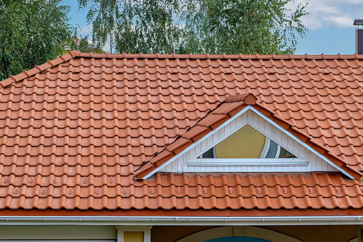 An example of a clean roof.