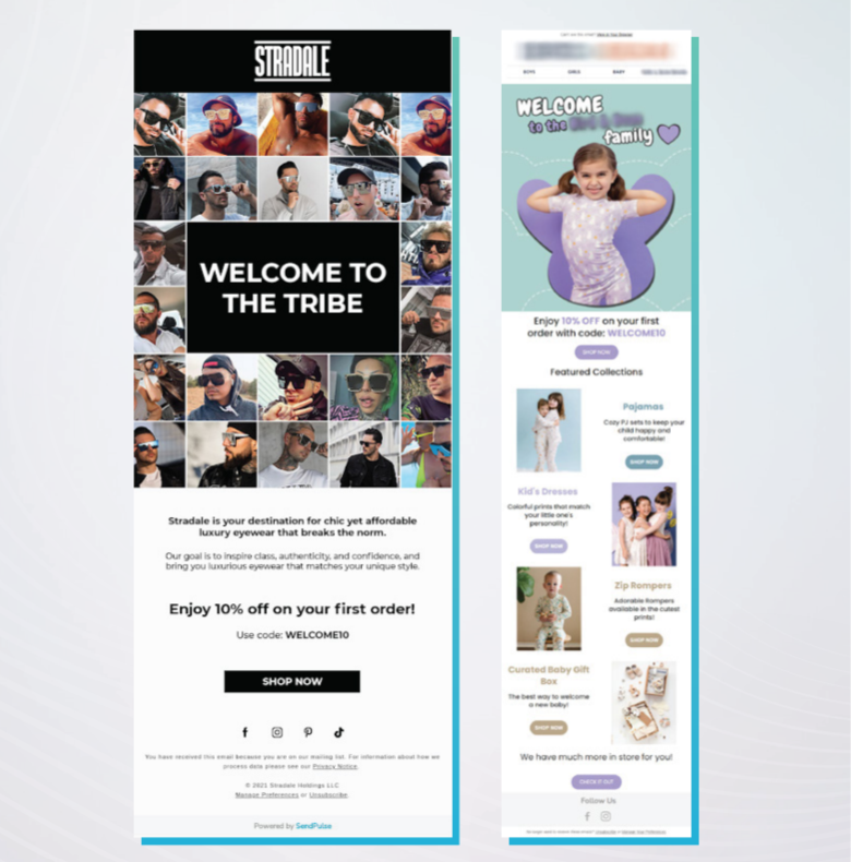 Welcome Flow + Popup