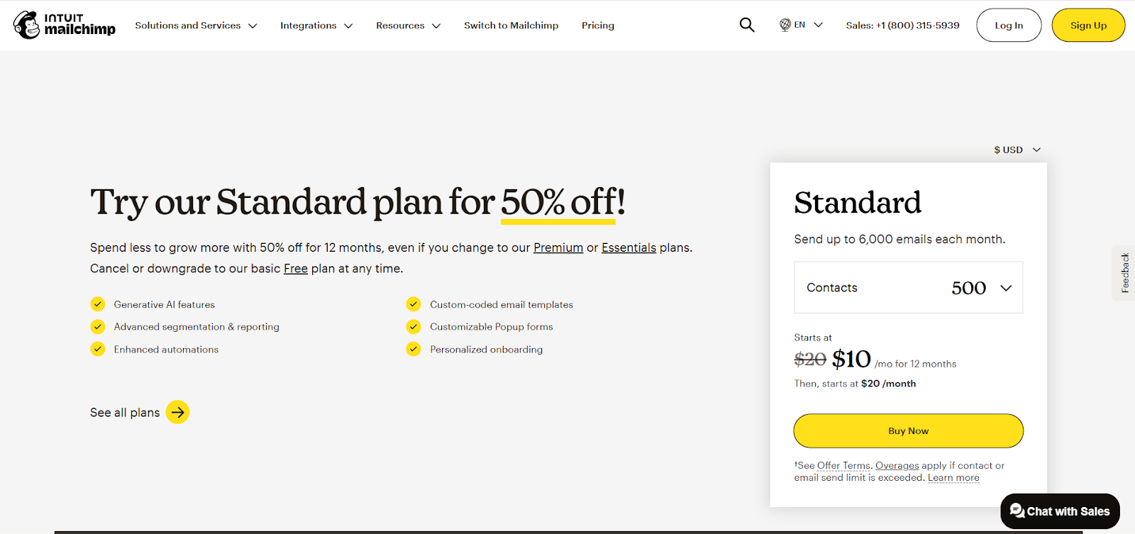 Example of a website with good UI