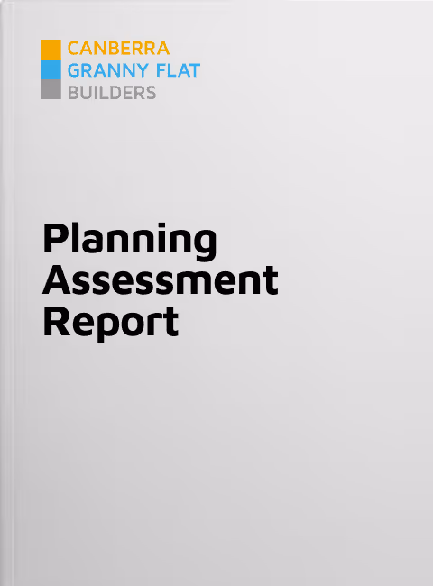 Planning Assessment Report
