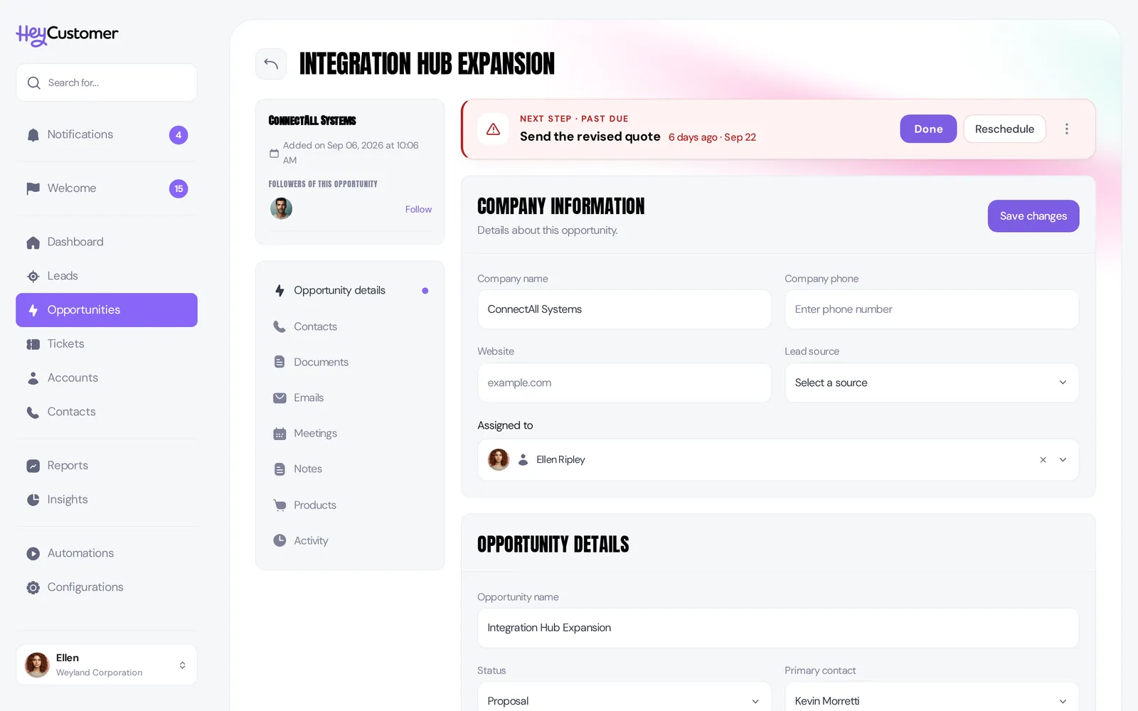 Tasks & Next Steps