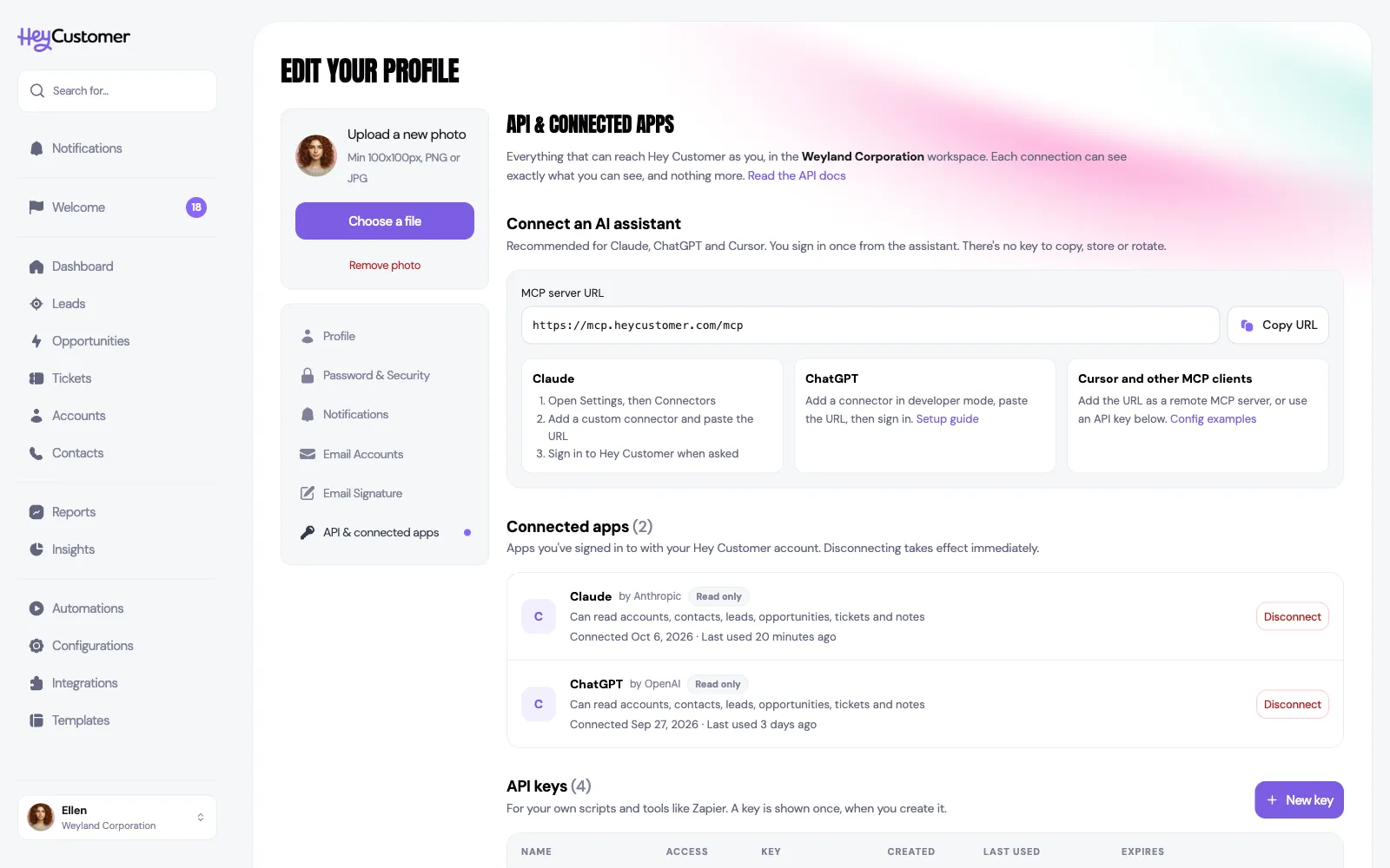 Connect Claude, ChatGPT and other AI assistants