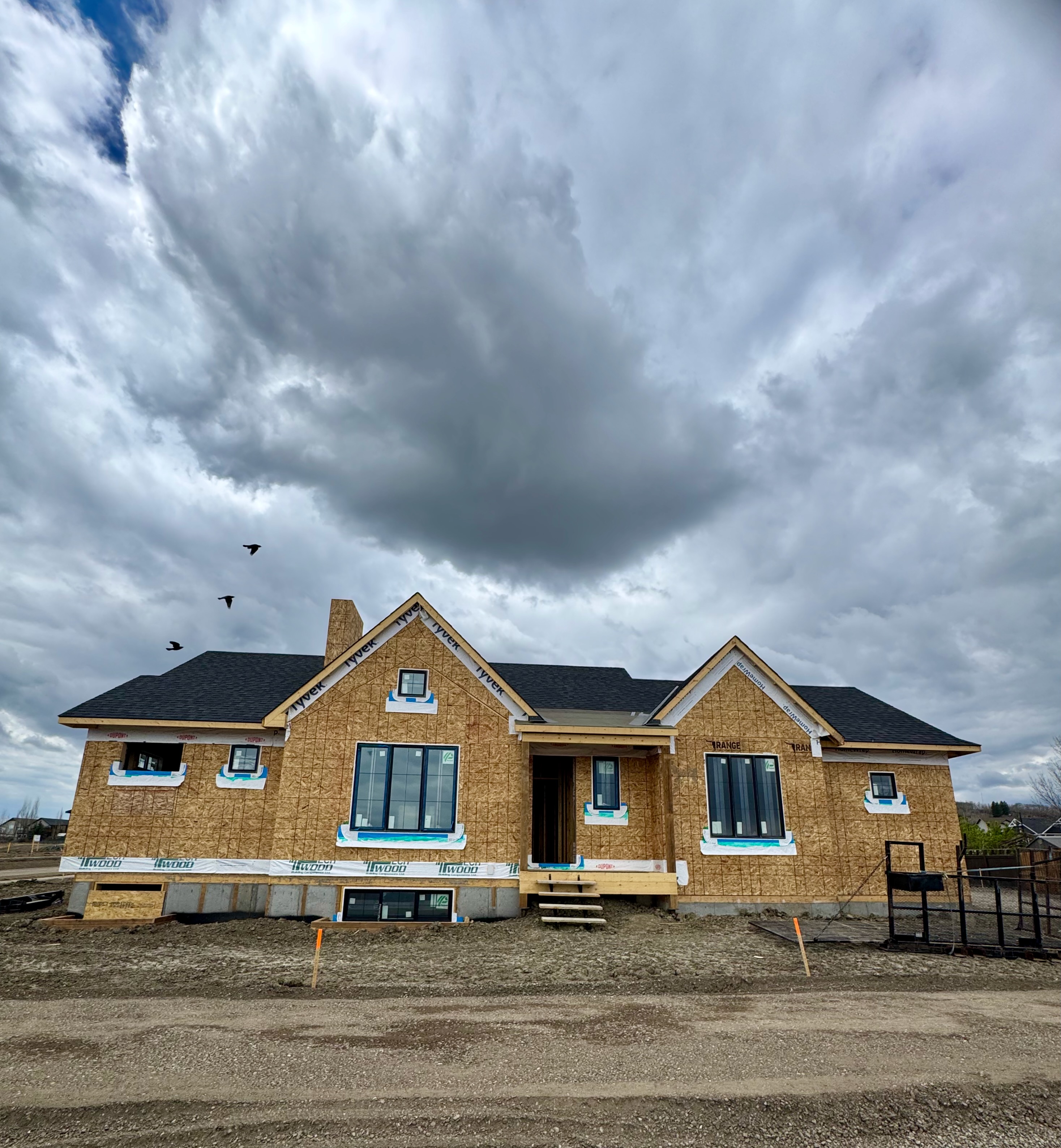 Sen Homes construction at Diamond Ridge