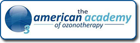 Logo of the American Academy of Ozonotherapy | Holistic Cosmetic Dentist in Encinitas CA