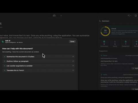 Opus 4.8: Native macOS App for Improving Writing