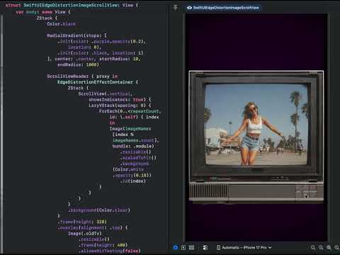 _UIPortalView: From Live Mirroring to Liquid Glass-Style Effects
