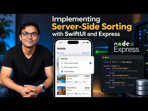 Implementing Server-Side Sorting with SwiftUI and Express