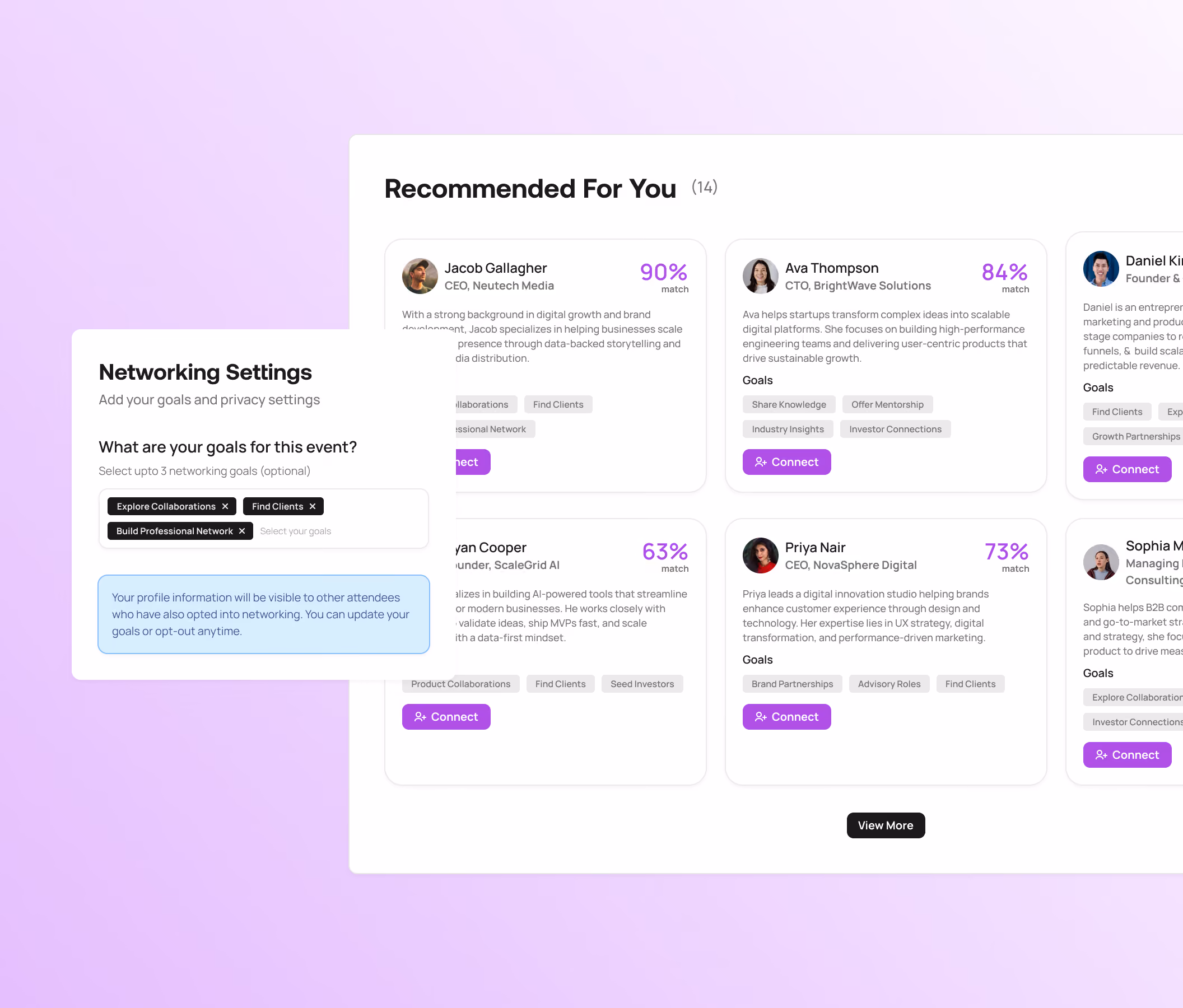 Feature - Networking & Engagement