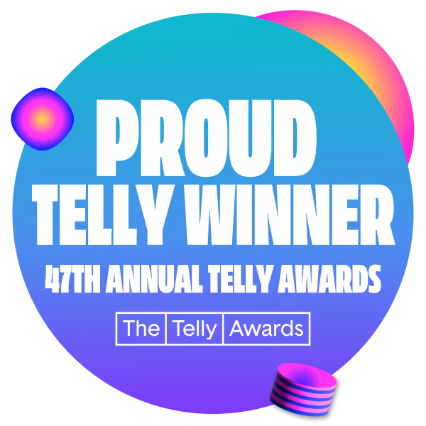 Telly Awards Winner Badge