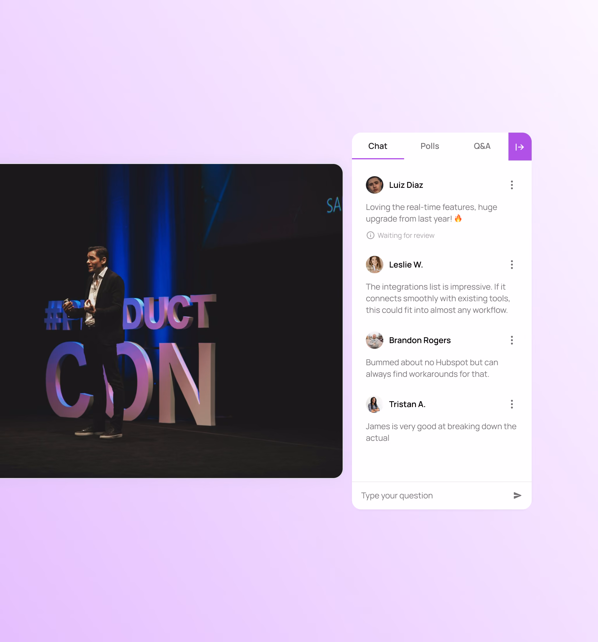 Event Types - Engagement