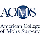 Logo of American College of Mohs Surgery with ACMOS initials.