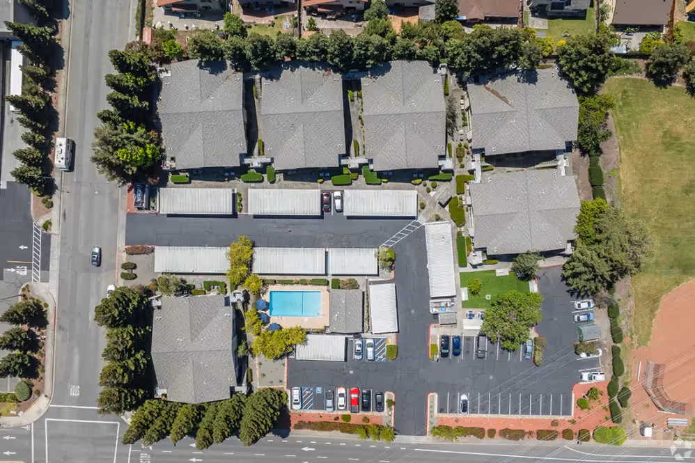 Aerial viewof apartments