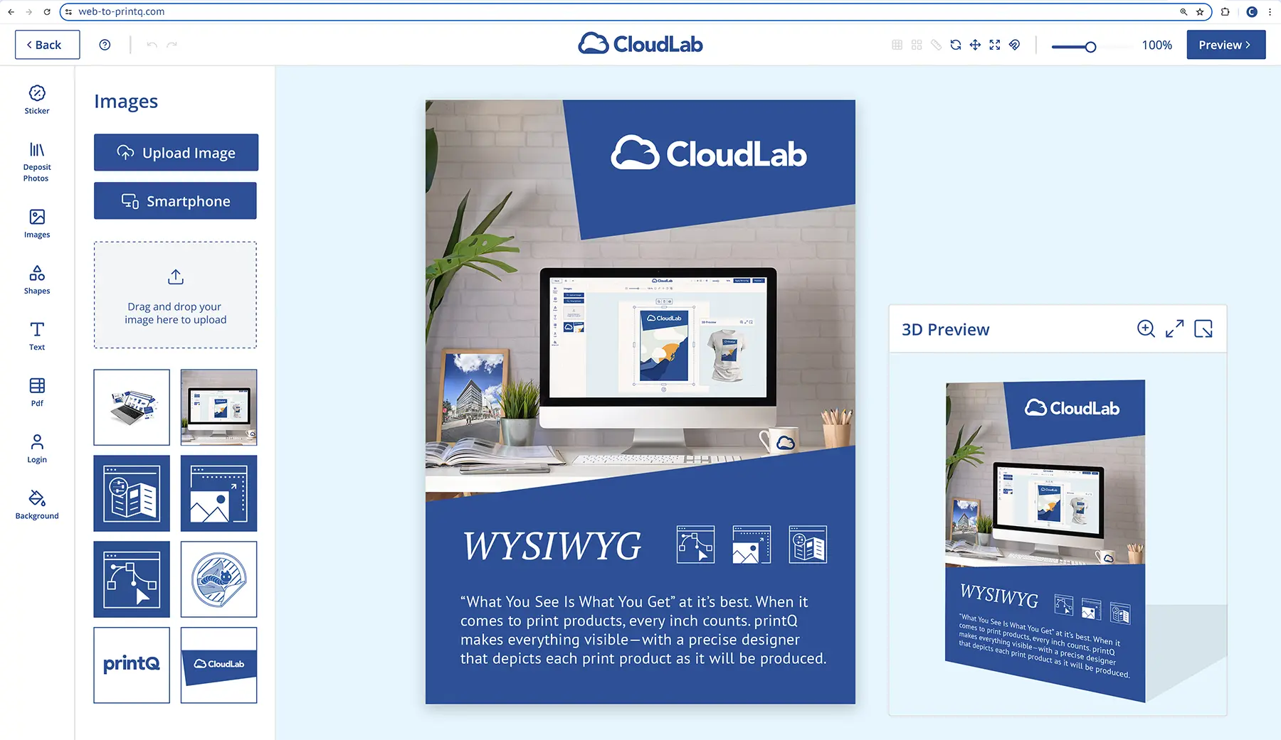CloudLab Online Designer – Live Demo testen
