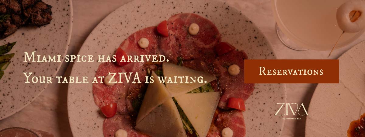 miami spice restaurant ziva