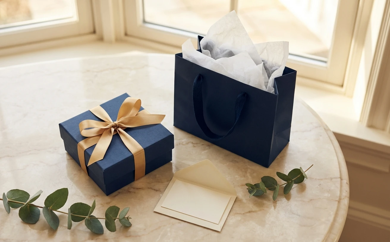 Shopify order summary showing increased cart value from gift wrapping add-ons