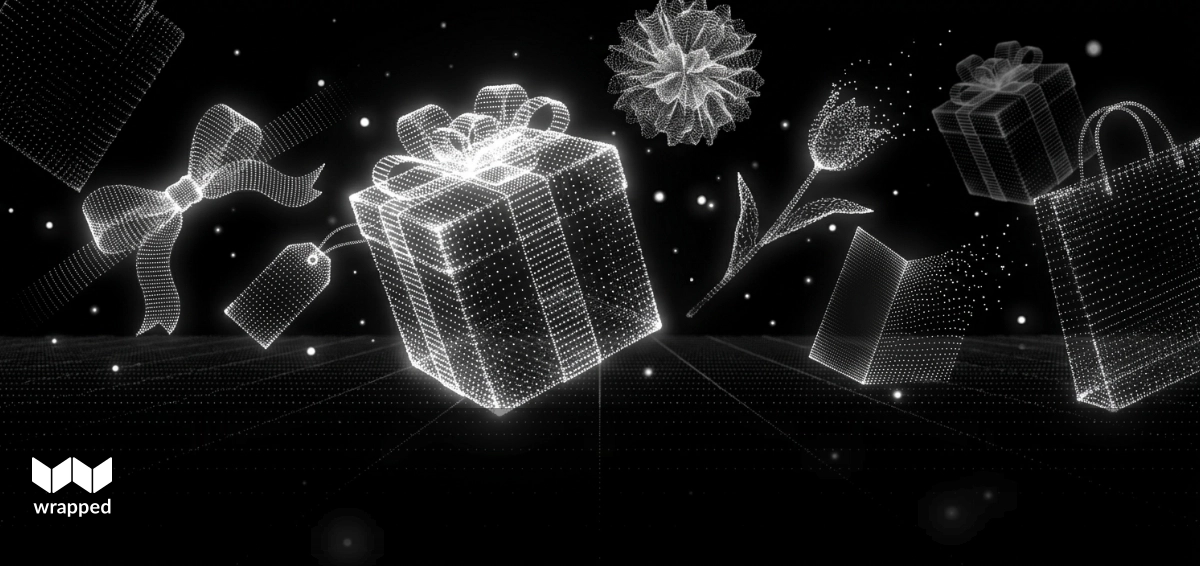A gift note with a heart surrounded by flowers, representing the emotional concentration of Mother's Day gifting