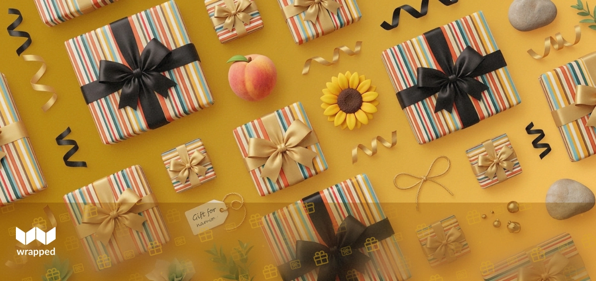 A collection of handwritten gift notes showing different emotions from love to gratitude to excitement