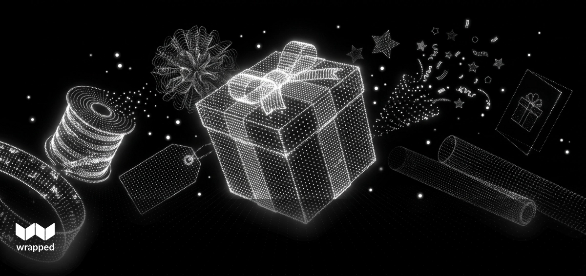 Sparklers and wrapped gifts on a summer table suggesting Independence Day celebrations ahead