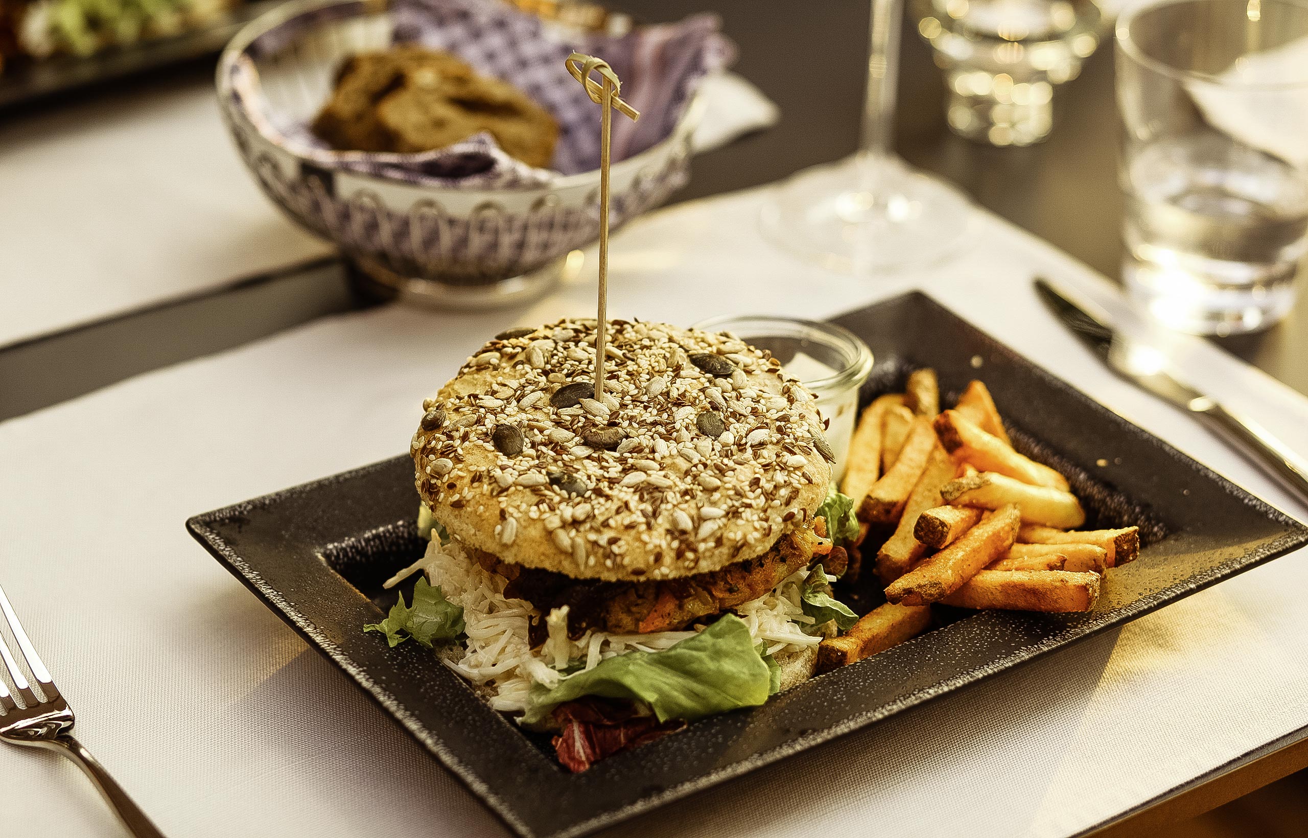 Unser hausgemachter Burger