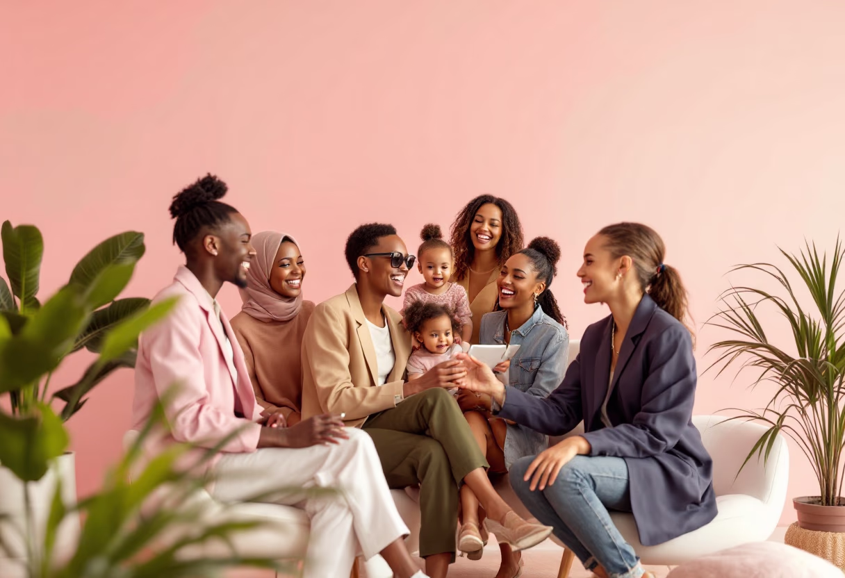 image of happy guests at an event
