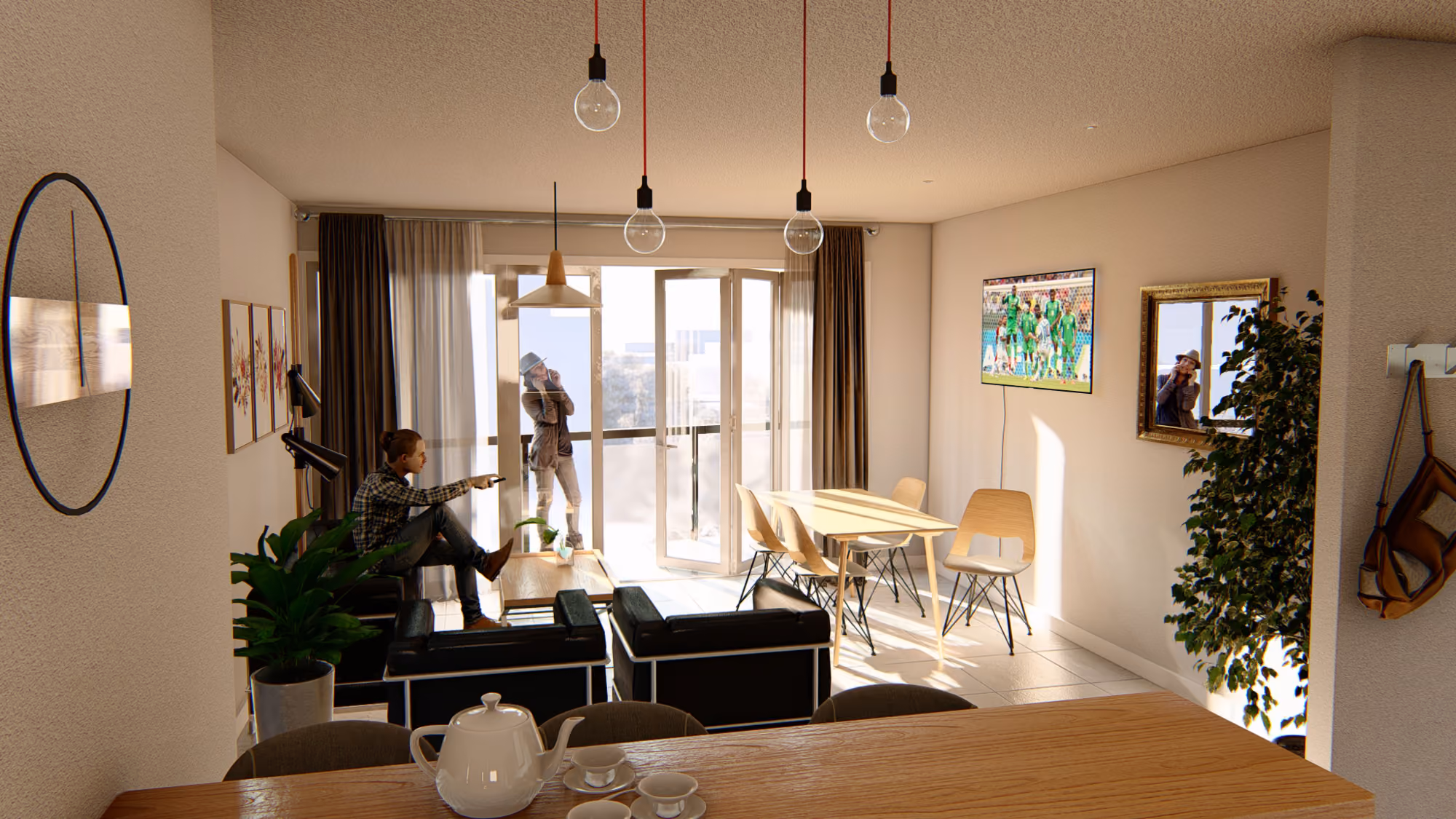 3D Visualization, interior render